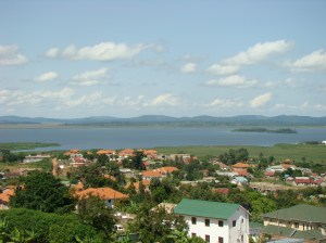 Muyenga neighborhood taken from a nearby hill