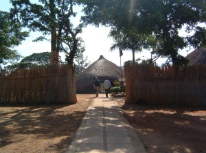 Entrance to Kasumi Tombs