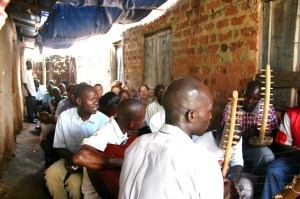 The meeting place for the Soweto church...a RENTED alley