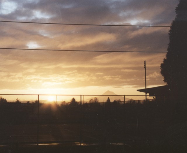 Sunrise Over Mt Hood