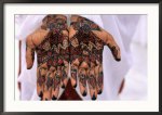henna hand tattoo